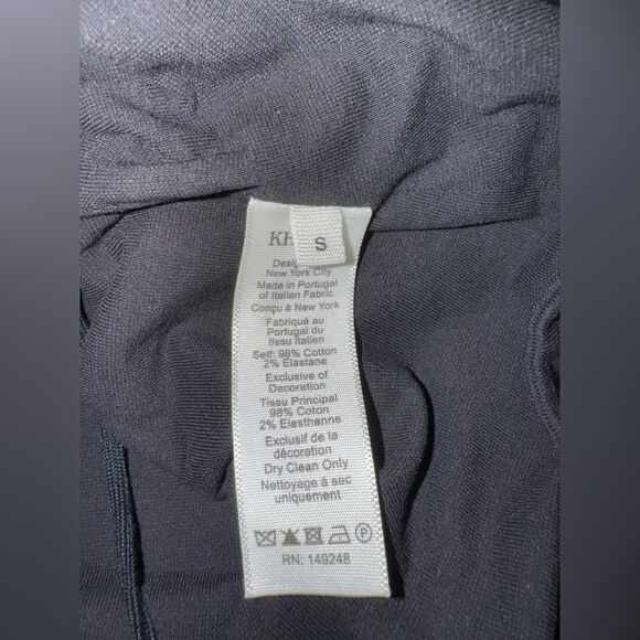 Khaite NWT Cerise Women's Off-the-Shoulder Twisted Bodysuit Black Small $890 - Picture 12 of 13